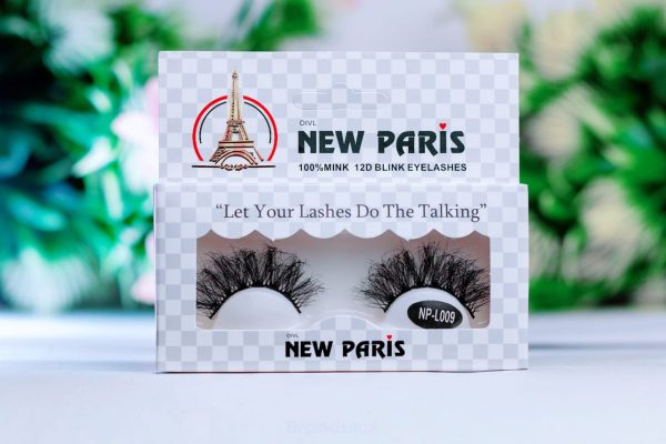 <sup STYLE="font-size:50%">oivl</sup> NEW PARIS 100% MINK 12D BLINK EYELASHES - Image 7