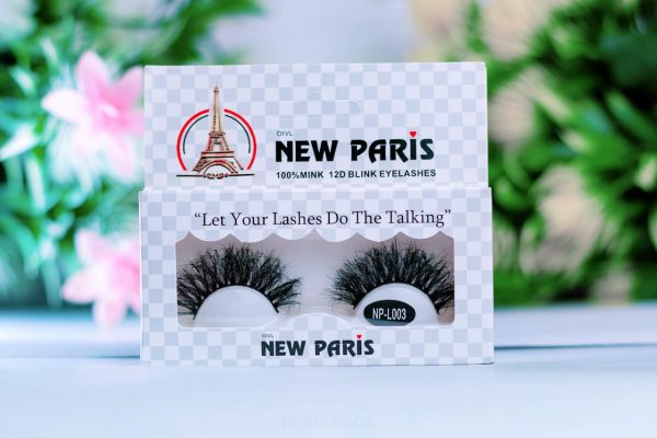 <sup STYLE="font-size:50%">oivl</sup> NEW PARIS 100% MINK 12D BLINK EYELASHES - Image 4