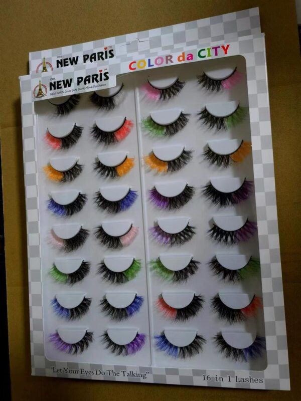 <sup STYLE="font-size:50%">oivl</sup> NEW PARIS 10in1 BLINK MINK EYELASHES