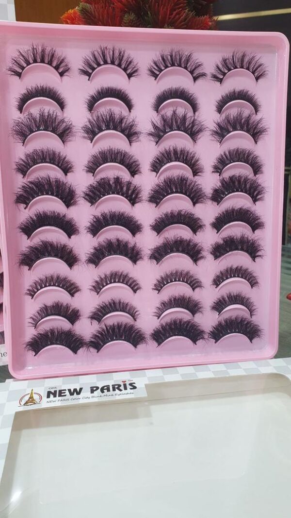 <sup STYLE="font-size:50%">oivl</sup> NEW PARIS 20in1 BLINK MINK EYELASHES - Image 5